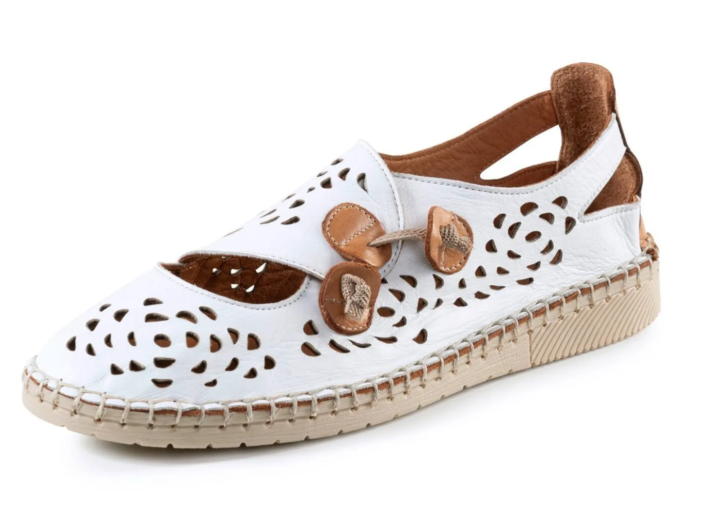 Gemini Slipper mit luftigen Durchbrüchen