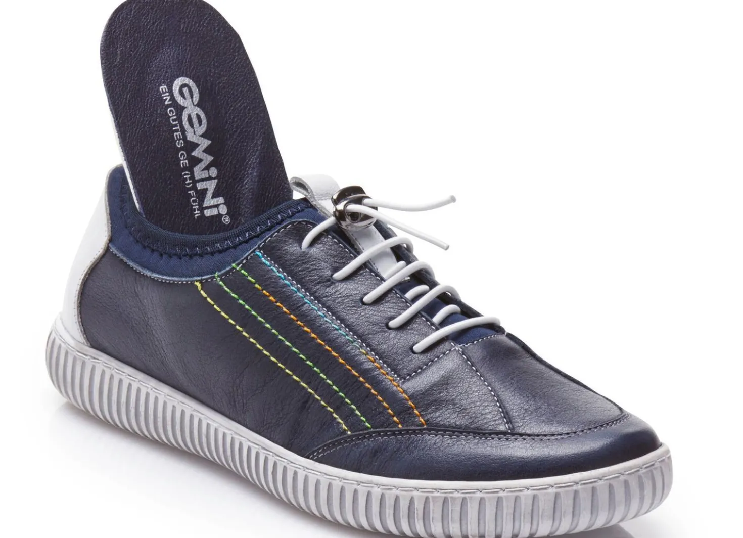 Gemini Sneaker mit elastischem Textilmaterial