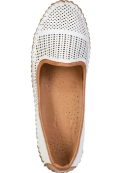 Gemini, sommerliche Damen-Slipper, Weite G, mit herausnehmbarem Fußbett