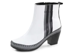 Gemini Stiefelette aus Rind-Nappaleder mit Kontraststreifen