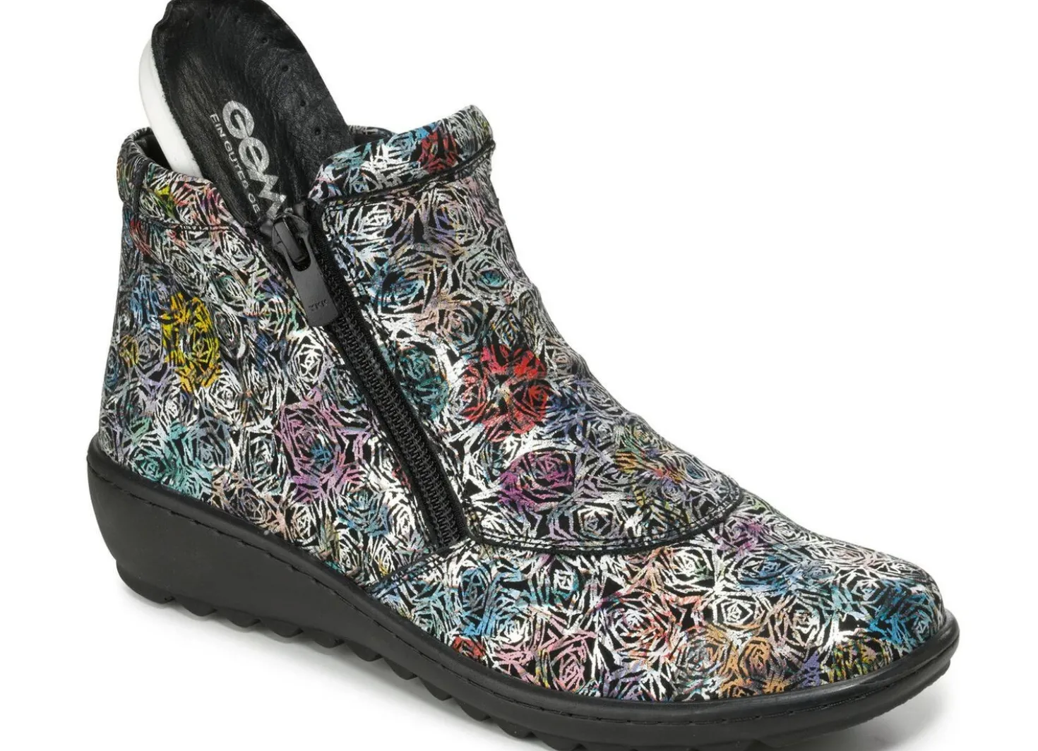 Gemini Stiefelette aus Rind-Nappaleder