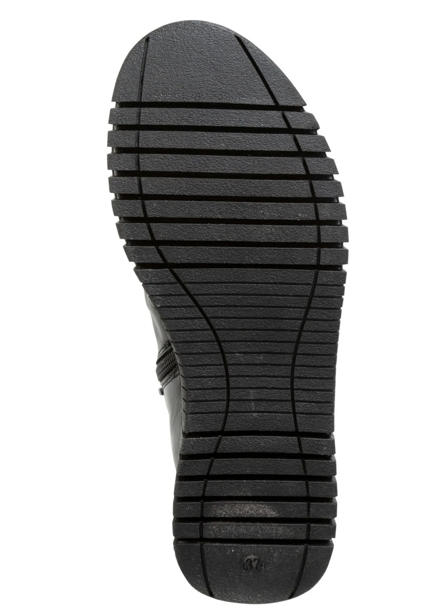 Gemini Stiefelette mit Raffung und dekorativen Knöpfen