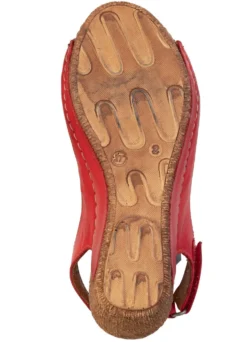 Gemini, trendige Damen-Sandaletten, Weite G, mit verstellbarer Klettspange