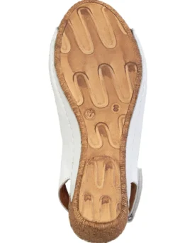 Gemini, trendige Damen-Sandaletten, Weite G, mit verstellbarer Klettspange