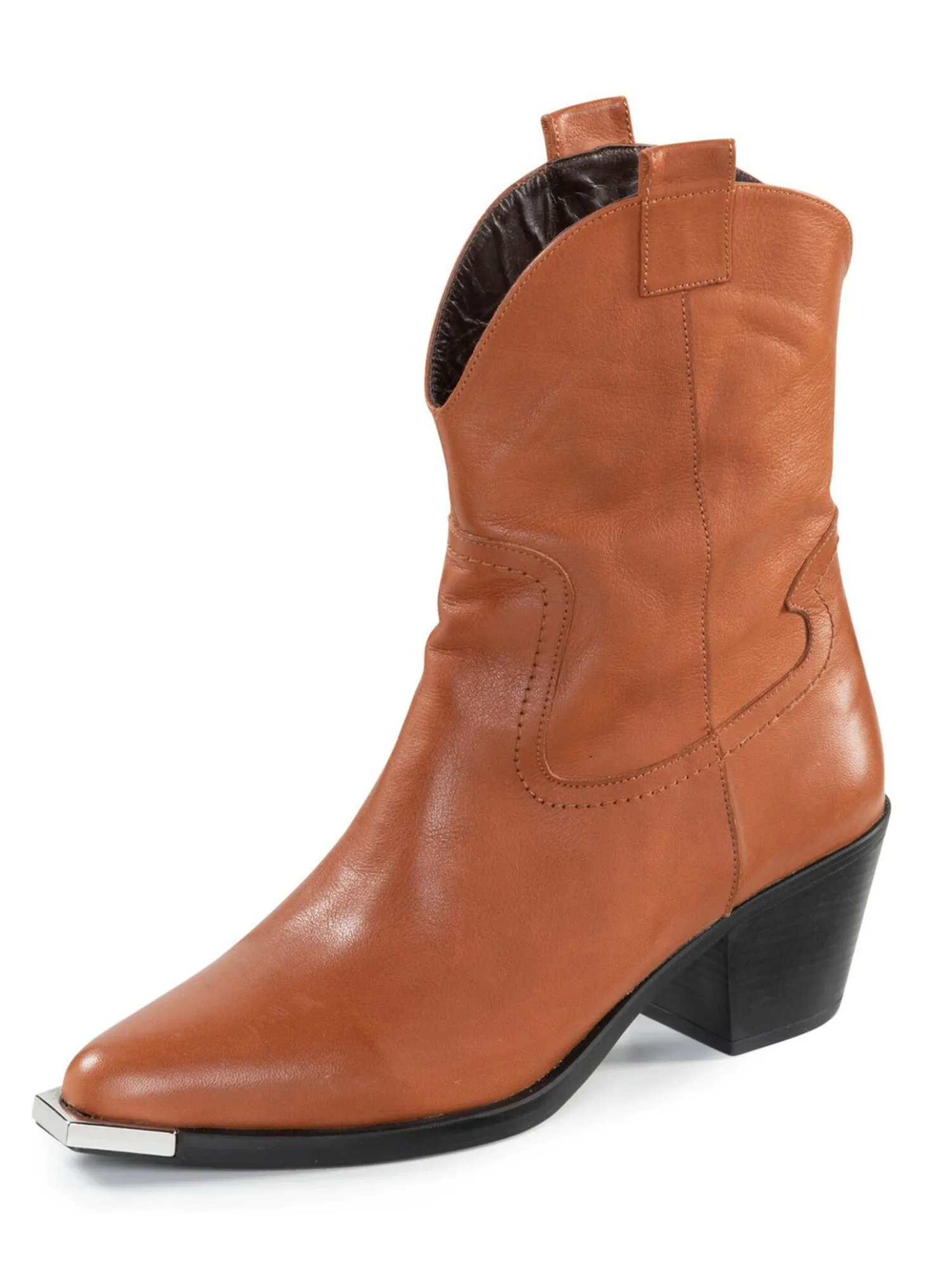 Gemini Western-Stiefel aus Rind-Nappaleder
