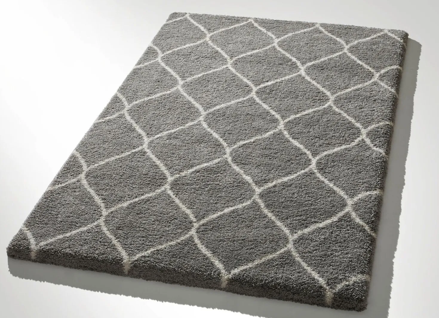 Gemütlich weiche Hochflor-Brücken und -Teppiche
