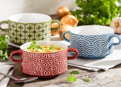 Genusstöpfchen, 3er-Set aus Keramik