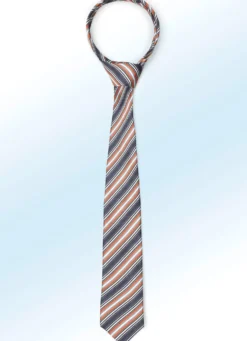 Gestreifte Krawatte