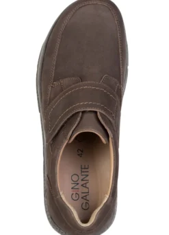 GINO GALANTE, bequeme Herren-Slipper, Weite H, mit herausnehmbarem Fußbett