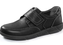GINO GALANTE, bequeme Herren-Slipper, Weite H, mit herausnehmbarem Fußbett