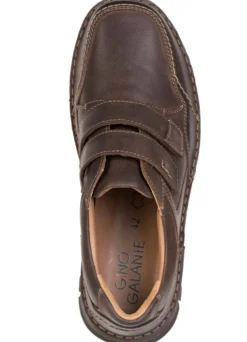 GINO GALANTE, bequeme Herren-Slipper, Weite K, mit herausnehmbarem Fußbett