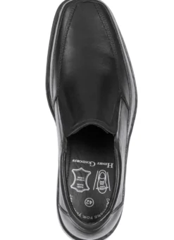 GINO GALANTE, Elegante Herren-Slipper, aus Leder