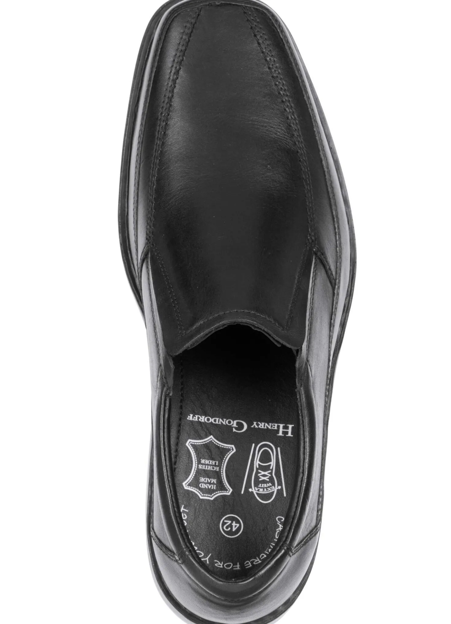 GINO GALANTE, Elegante Herren-Slipper, aus Leder