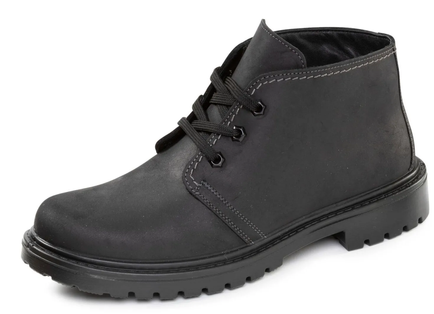 GINO GALANTE, gefütterte Herren-Boots, Winterschuhe, Weite H, mit Lammfell