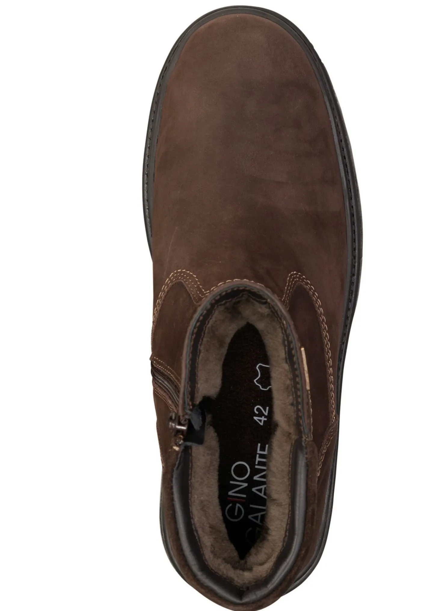 GINO GALANTE, gefütterte Herren-Stiefel, Winterschuhe, mit Lammfell