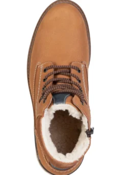 GINO GALANTE, gefütterte Herren-Boots, Winterschuhe, Weite H, mit Reißverschluss