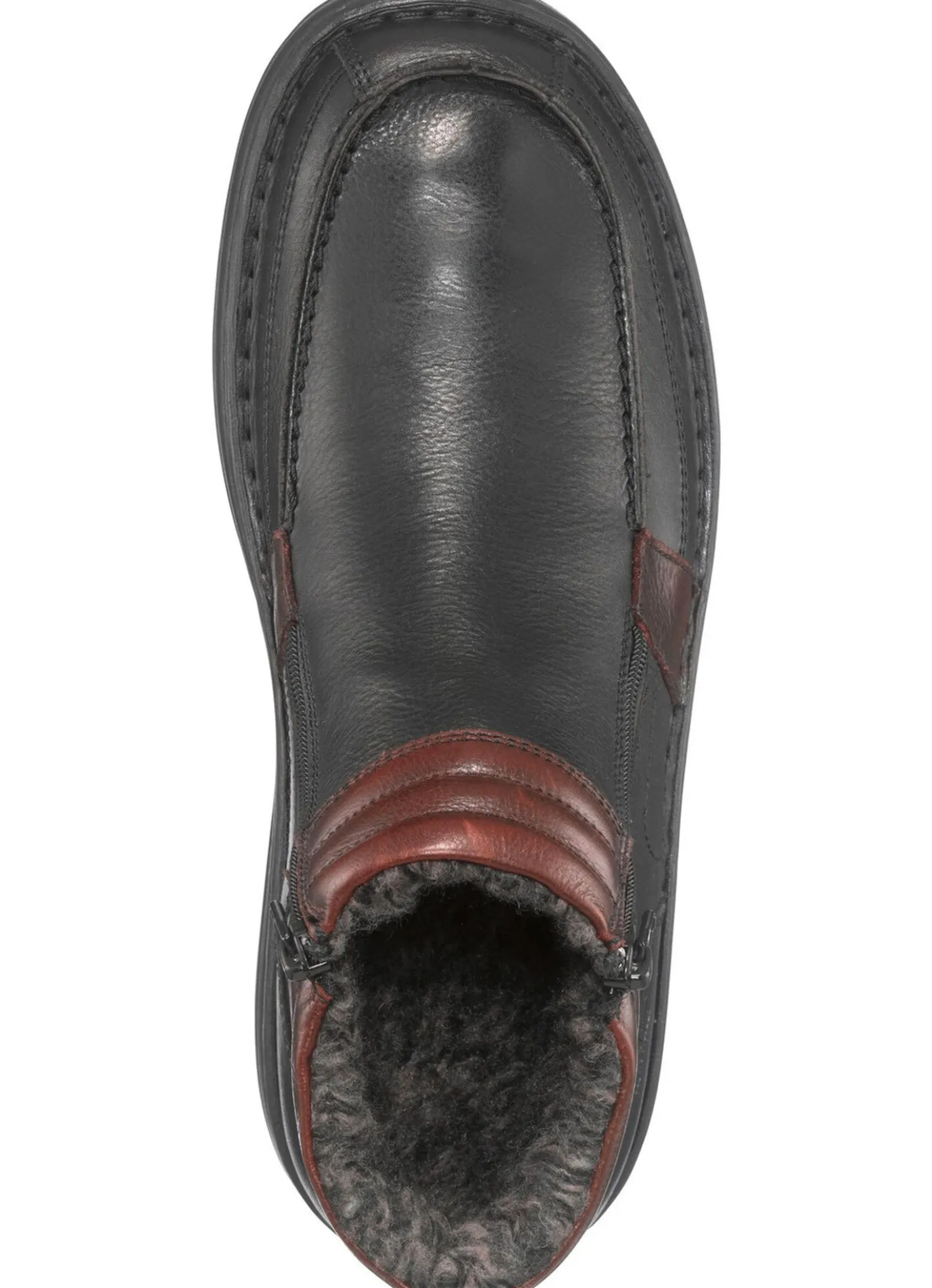 GINO GALANTE, gefütterte Herren-Boots, Winterschuhe, mit herausnehmbarem Fußbett