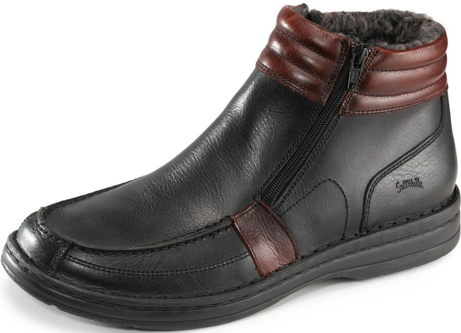GINO GALANTE, gefütterte Herren-Boots, Winterschuhe, mit herausnehmbarem Fußbett