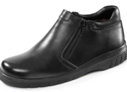 GINO GALANTE, gefütterte Herren-Boots, Winterschuhe, Weite H, mit Lammfell