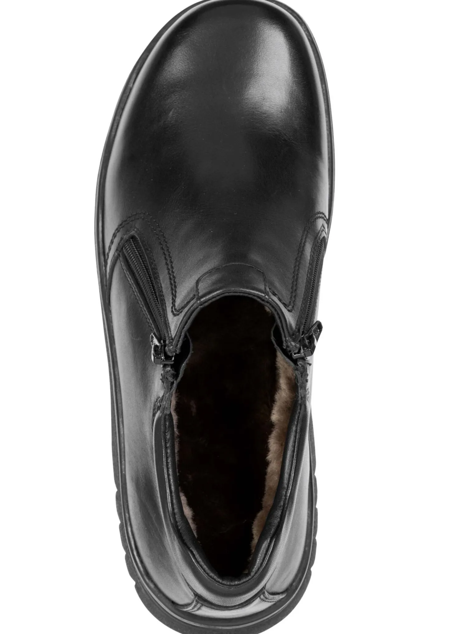 GINO GALANTE, gefütterte Herren-Boots, Winterschuhe, Weite H, mit Lammfell
