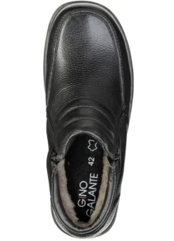 GINO GALANTE, gefütterte Herren-Boots, Winterschuhe, mit Lammfell