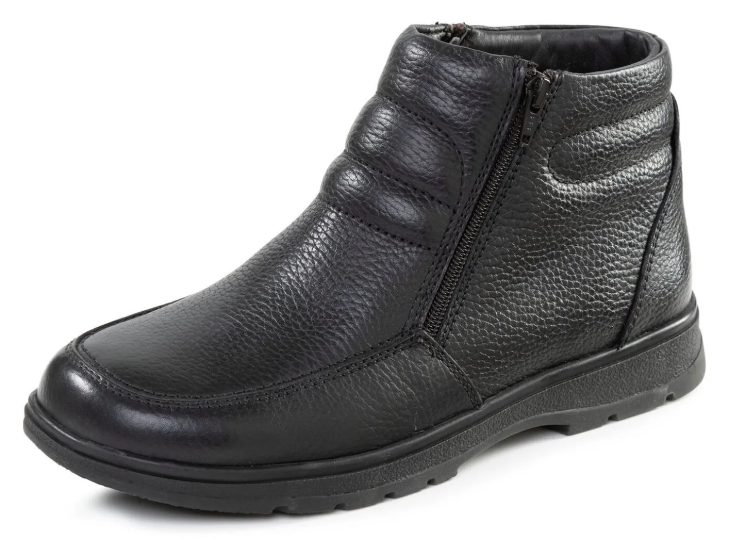 GINO GALANTE, gefütterte Herren-Boots, Winterschuhe, mit Lammfell
