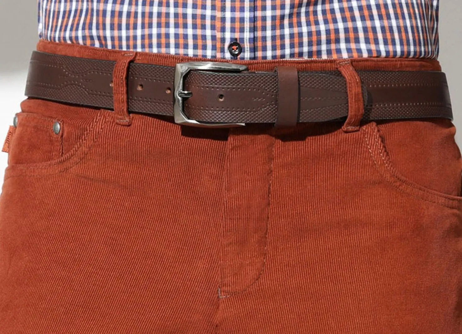 Gino Galante, Herren-Gürtel, 4 cm breit