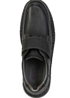 GINO GALANTE, klassiche Herren-Slipper, mit Klettverschluss