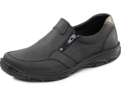 GINO GALANTE, klassische Herren-Slipper, mit herausnehmbarem Fußbett