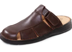 GINO GALANTE, klassische Herren-Clogs, aus Leder