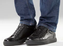 GINO GALANTE, klassische Herren-Sneaker, mit herausnehmbarem Fußbett
