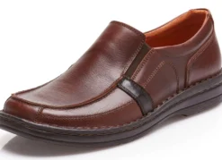 GINO GALANTE, klassische Herren-Slipper, mit herausnehmbarem Fußbett