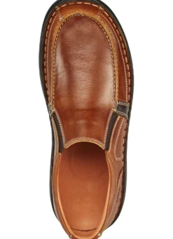GINO GALANTE, klassische Herren-Slipper, mit herausnehmbarem Fußbett