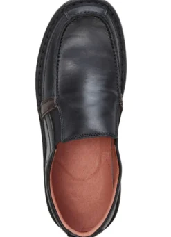 GINO GALANTE, klassische Herren-Slipper, mit herausnehmbarem Fußbett