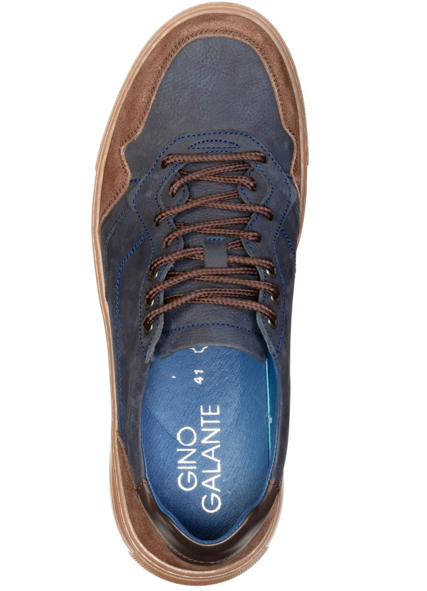 GINO GALANTE, klassische Herren-Schnürschuhe, mit herausnehmbarem Fußbett