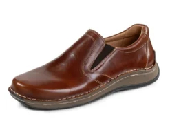 GINO GALANTE, klassische Herren-Slipper, mit herausnehmbarem Fußbett