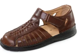 GINO GALANTE, leichte Herren-Sandalen, aus Leder