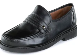 GINO GALANTE, schicke Herren-Slipper, mit Gummizug
