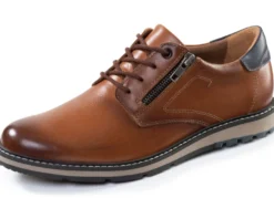 GINO GALANTE, schicke Herren-Schnürschuhe, Weite G, mit Reißverschluss