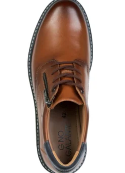 GINO GALANTE, schicke Herren-Schnürschuhe, Weite G, mit Reißverschluss