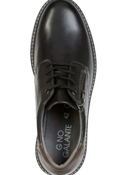 GINO GALANTE, schicke Herren-Schnürschuhe, Weite G, mit Reißverschluss
