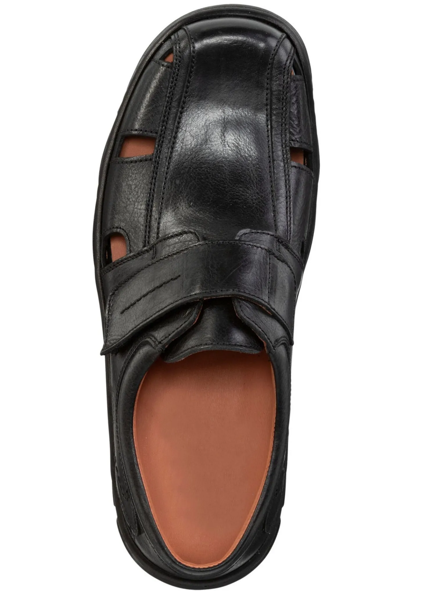 GINO GALANTE Slipper aus genarbtem Rind-Nappaleder
