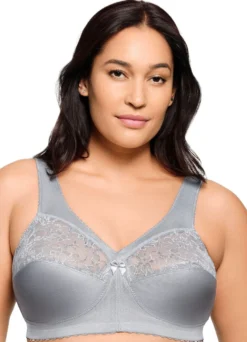 Glamorise Stütz-BH mit Spitze