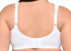 Glamorise Stütz-BH mit Stickereispitze