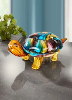 Glas-Figur Schildkröte