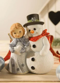 Goebel Engel mit Schneemann