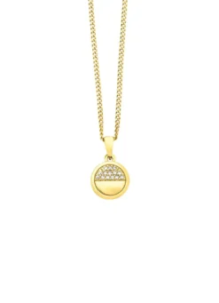 Goldfarbenes Damenuhrset 3-tlg.