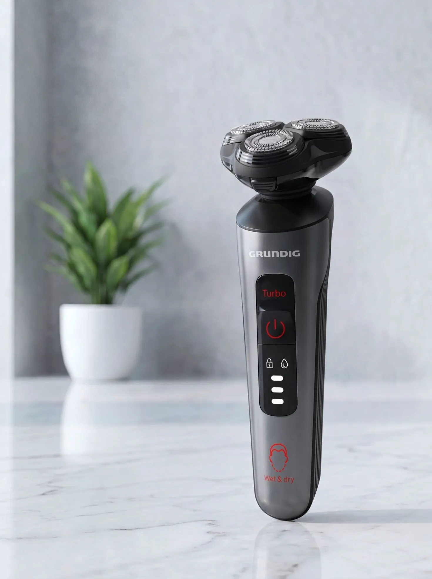 Grundig Pro Club MS8130 Akku-/Netz-Rasierer