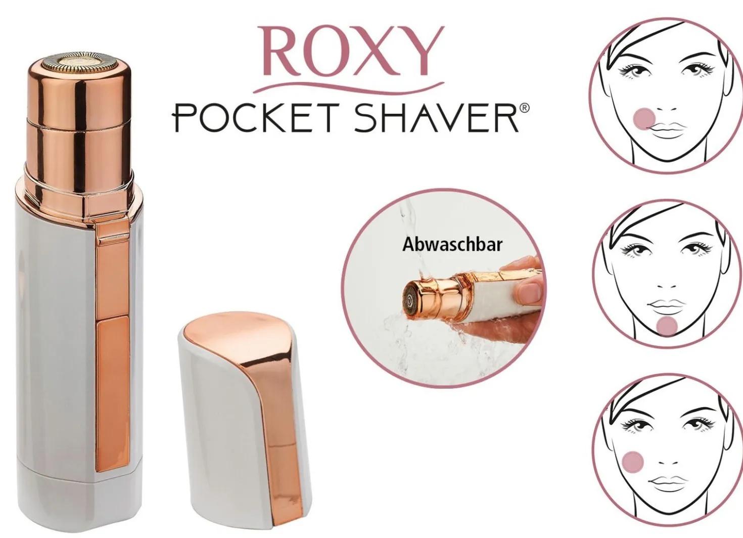 Haarentferner Roxy Pocket Shaver