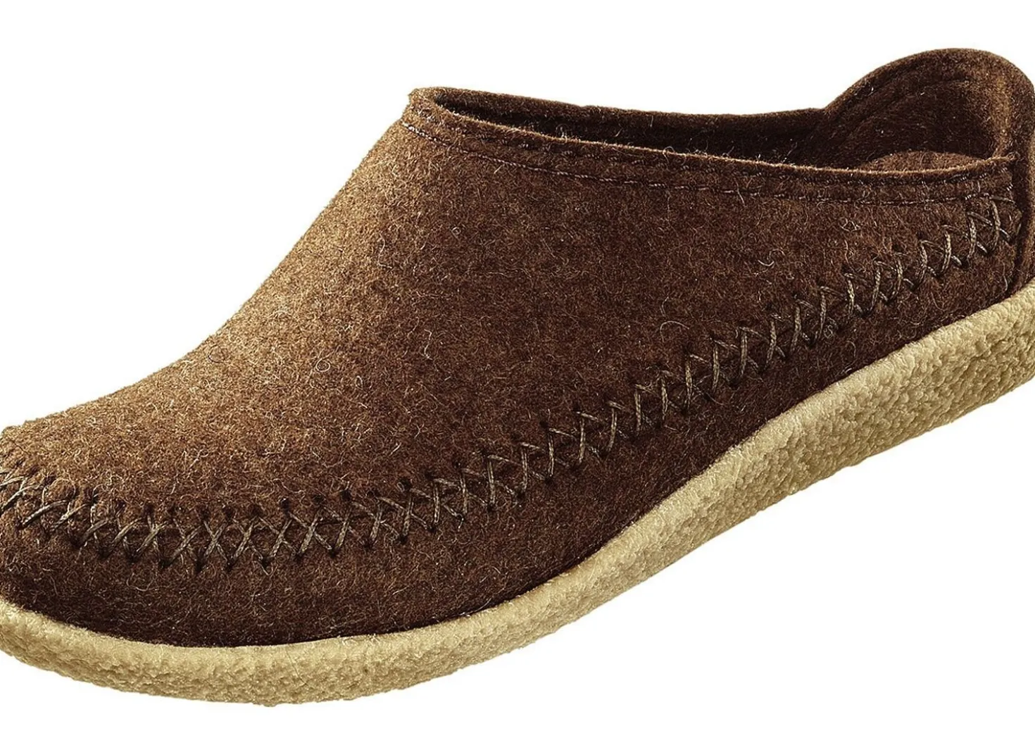 Haflinger Hausschuh aus Wollfilz
